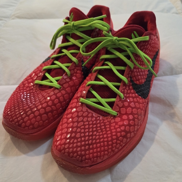 Nike Kobe VI Protro Reverse Grinch - Preowned Size 12 - Picture 3 of 16